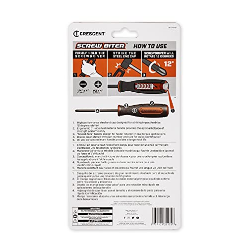 Crescent 2 Pc. Screw Biter Dual Material Extraction Screwdriver Set - CIMSD2SET - Image 16