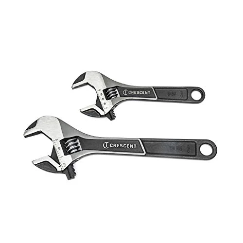 CRESCENT 2 Pc. Wide Jaw Adjustable Wrench - Image 2