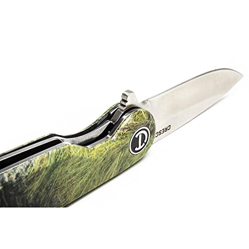 Crescent 3-1/4" Drop Point Composite Handle Camo Utility Knife - Image 4