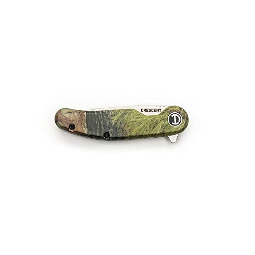Crescent 3-1/4" Drop Point Composite Handle Camo Utility Knife - Image 6