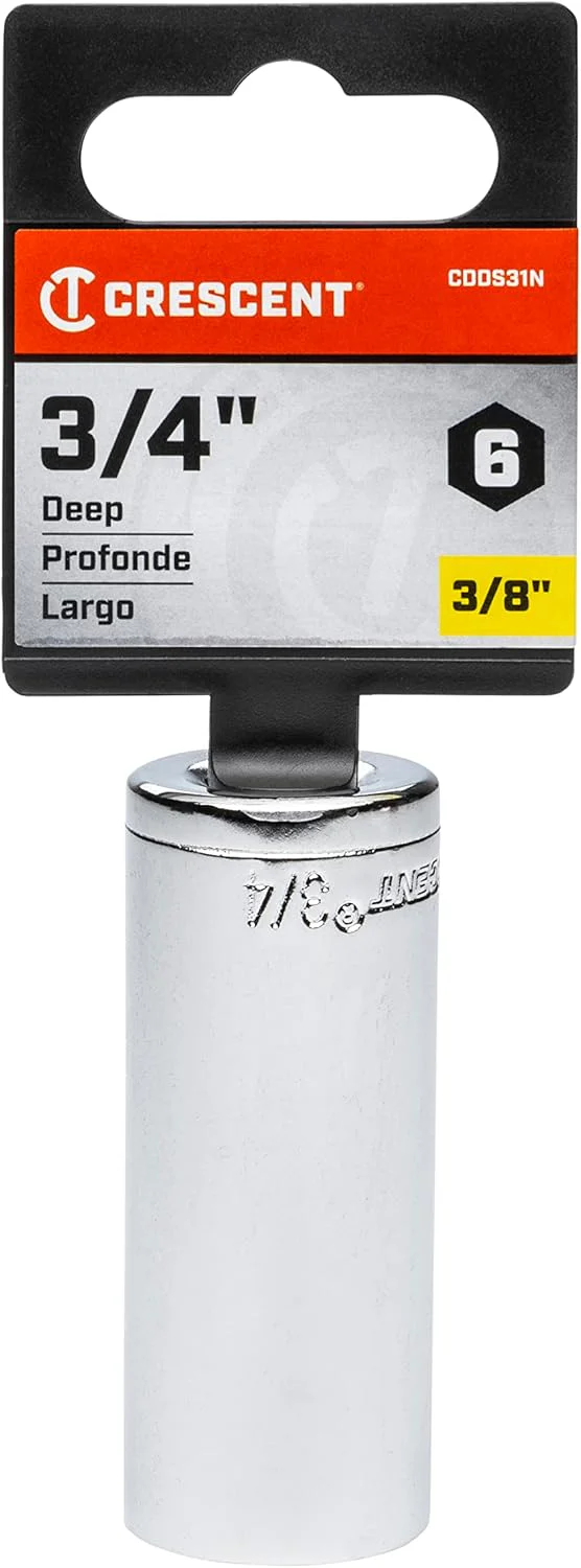 Crescent CDDS31N 3/8" Drive 6 Point Deep SAE Socket 3/4" - Image 3