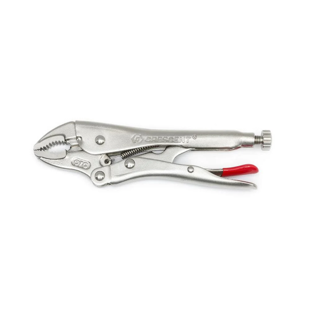 Crescent 3 Piece Curved Jaw Locking Pliers with Wire Cutter Set - CLP3SETN-08 - Image 4