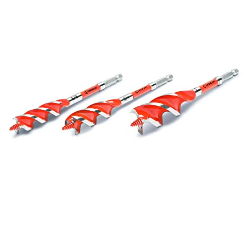 Crescent 3 Piece High Speed Auger Set - 6.25" | CDSASET-3