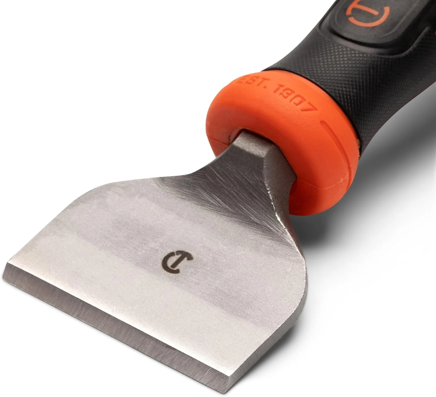 Crescent CBCH30H 3" x 8-1/2" Brick Chisel with Handguard - Image 4