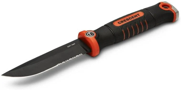Crescent CPKFX 4-1/2" Fixed Blade Trade Knife with Sheath - Image 4