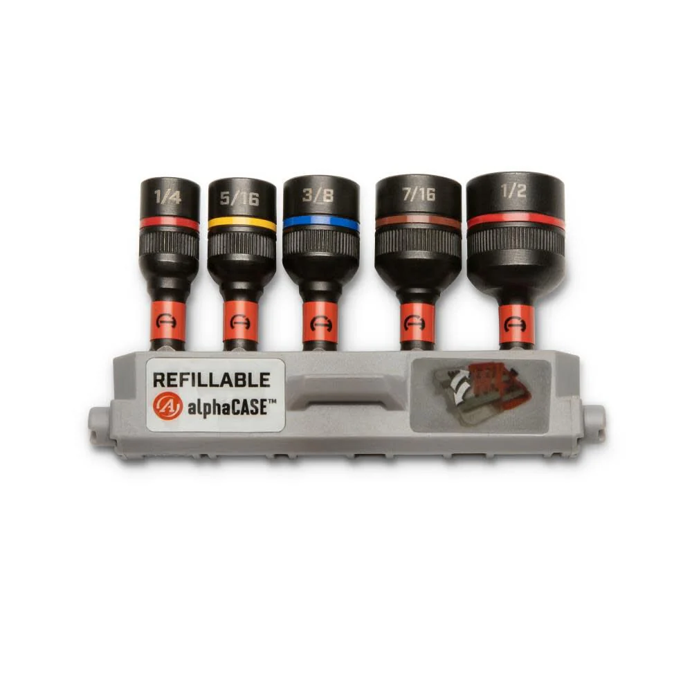 Crescent 5 Pc. Bolt Biter Impact Nut Driver and Extractor Set
