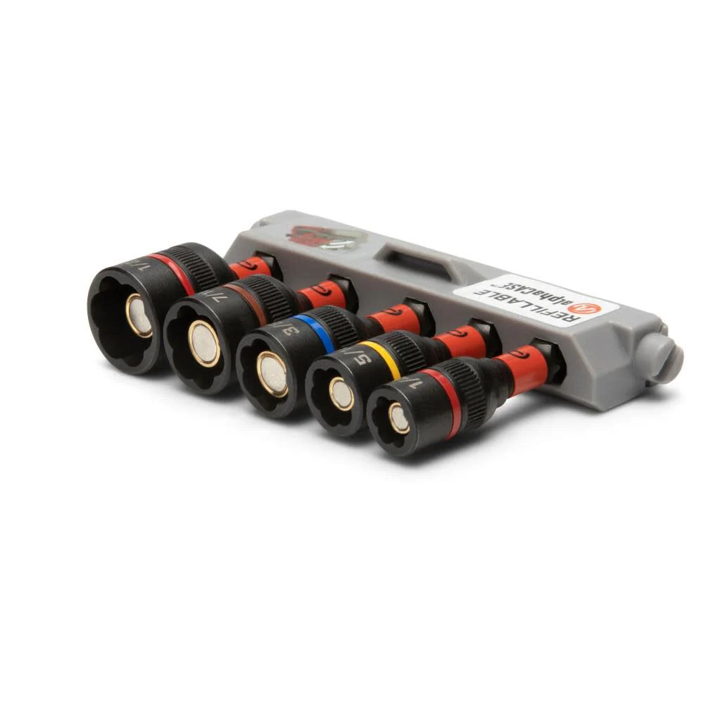 Crescent 5 Pc. Bolt Biter Impact Nut Driver and Extractor Set - Image 4