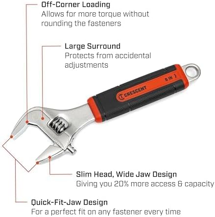 Crescent 6" Adjustable Wrench with Quick-Fit-Jaw | AC36CVS - Image 3
