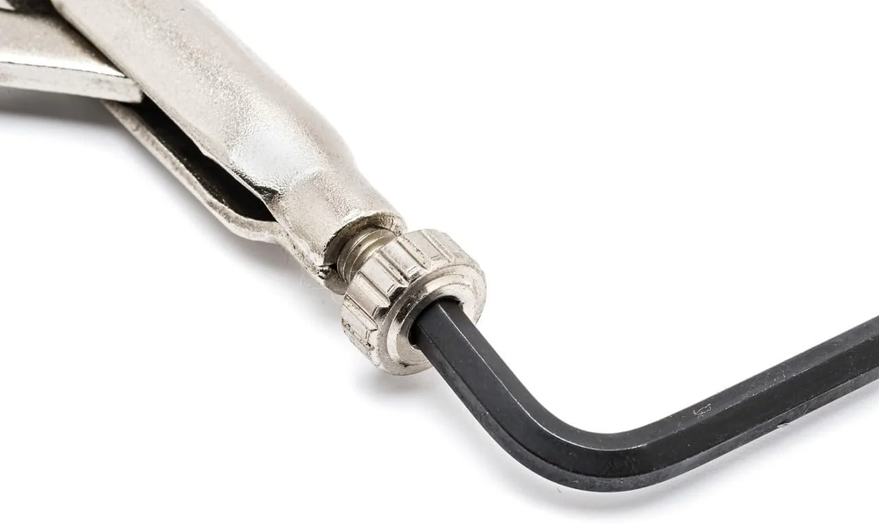 Crescent C6CCSVN 6" Locking C-Clamp with Swivel Pads, Carded, Red - Image 2