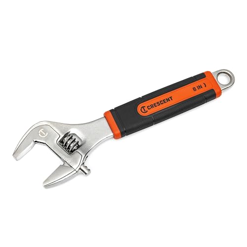 Crescent 8" Adjustable Wrench with Quick-Fit-Jaw | AC38CVS