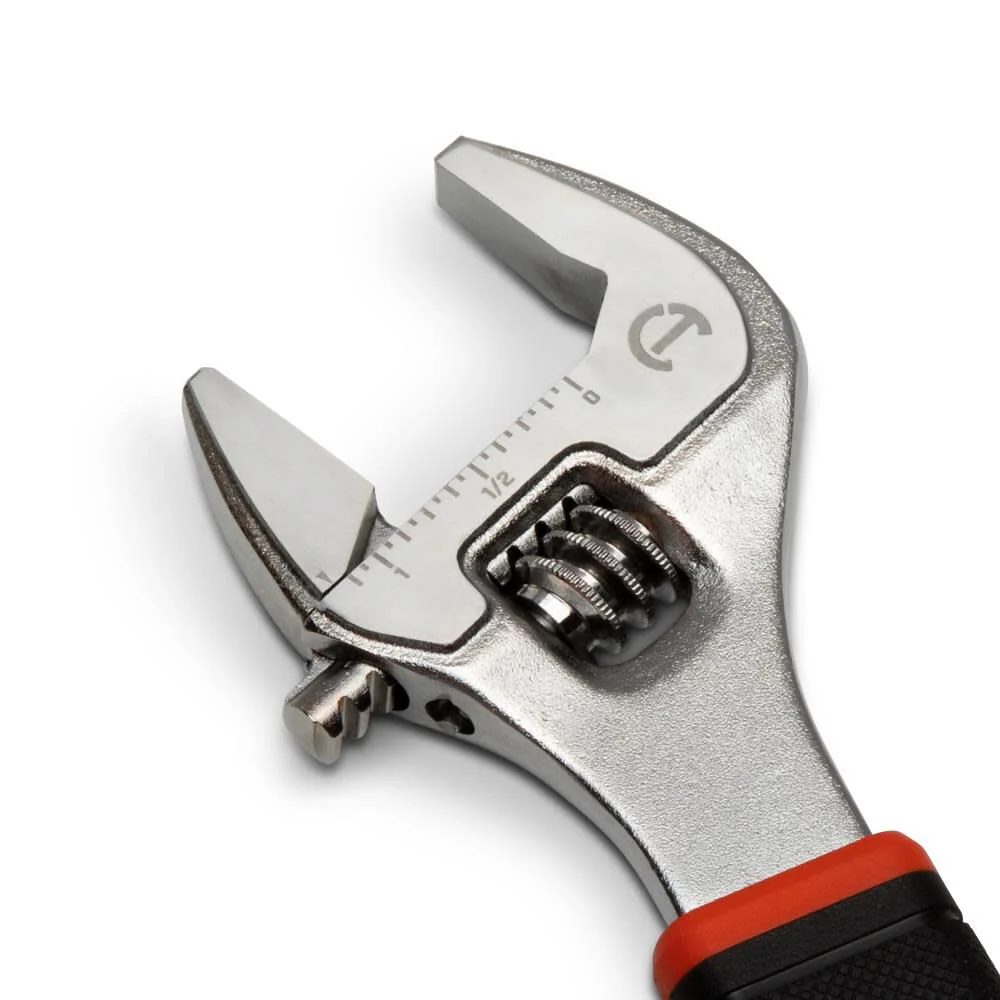 Crescent 8 Inch Adjustable Wrench with Cushion Grip - Image 3