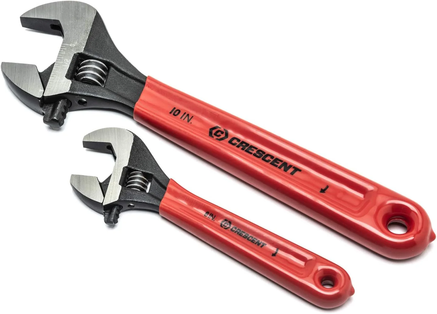 Crescent AT2610CVS Adjustable Black Oxide Cushion Grip Wrench Set, Home Improvement, Garage & Mechanic Hand Tools, 6" & 10" - Image 3