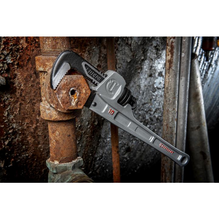 Crescent CAPW10S 10" Aluminum Slim Jaw Pipe Wrench - Image 9