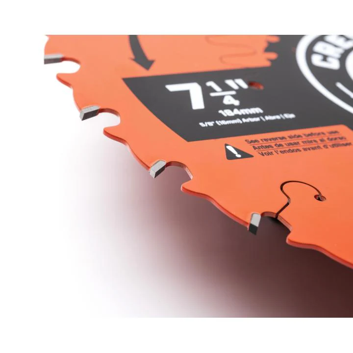 Crescent CSBFR-724 7-1/4" x 24-Tooth NailSlicer Framing Circular Saw Blade - Image 4