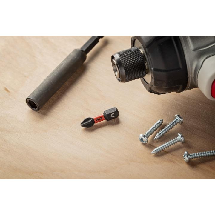 Crescent CAVB1PH2 #2 x 1" Phillips VORTEX Impact Power Bit (Pack of 25) - Image 3
