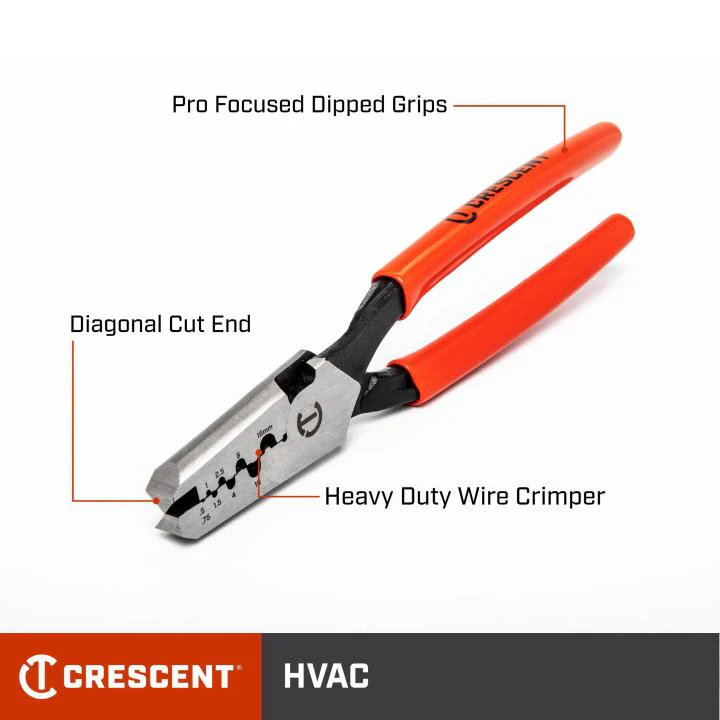 Crescent CTWIREC 8" Wire Crimpers - Image 2