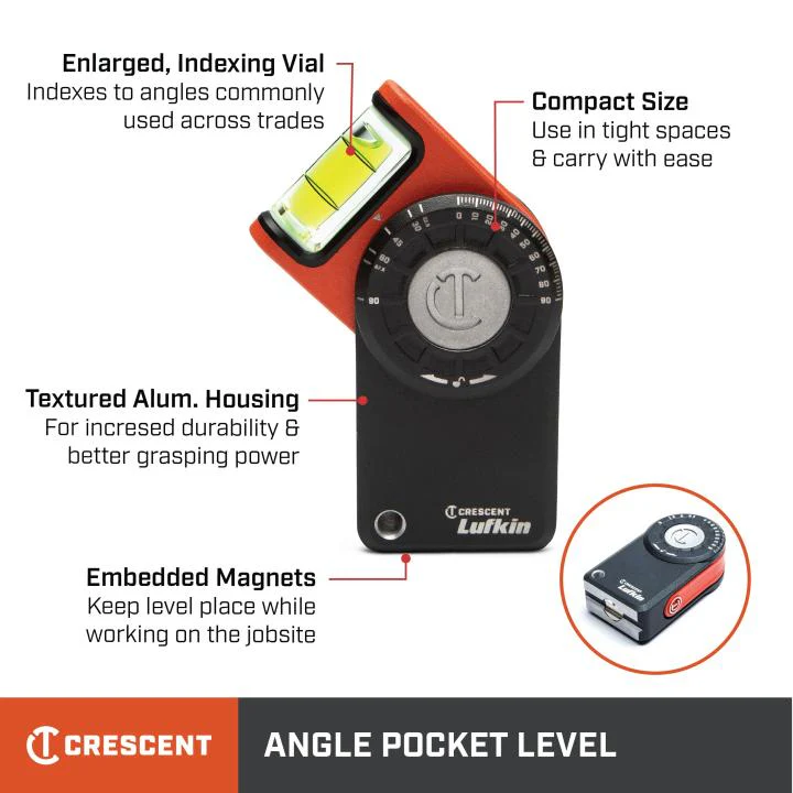 Crescent LSL1100-02 Magnetic Specialty Angle Level - Image 8