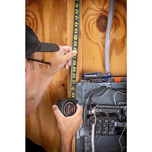 Crescent Lufkin L1025CB-02 1-3/16 x 25' Command Control Series Black Clad Tape Measure - Image 8