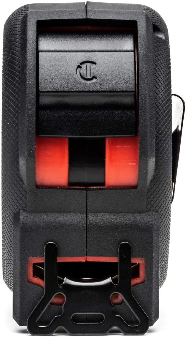 Crescent Lufkin (L1025CD-02) 1-3/16 x 25' Command Control Series Yellow Clad Engineers Tape Measure - Image 4