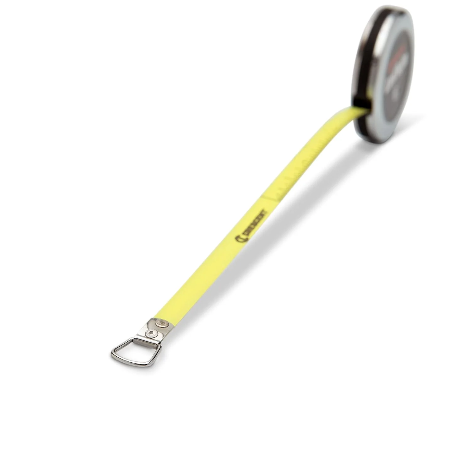 Crescent Lufkin (W606P) 1/4" x 6' Executive Diameter Yellow Clad A19 Blade Pocket Tape Measure - Image 2