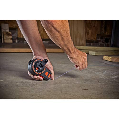 Crescent Lufkin 100' Contractor Chalk Reel with HardMark Blue Chalk - CL100BA - Image 15