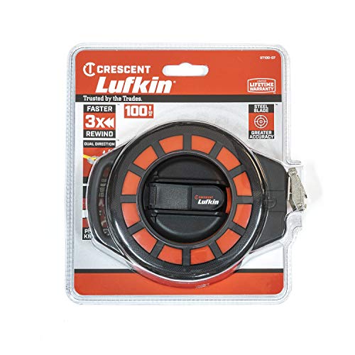 CRESCENT Lufkin 3/8" x 100' Construction Steel Long Tape - ST100-07 - Image 9