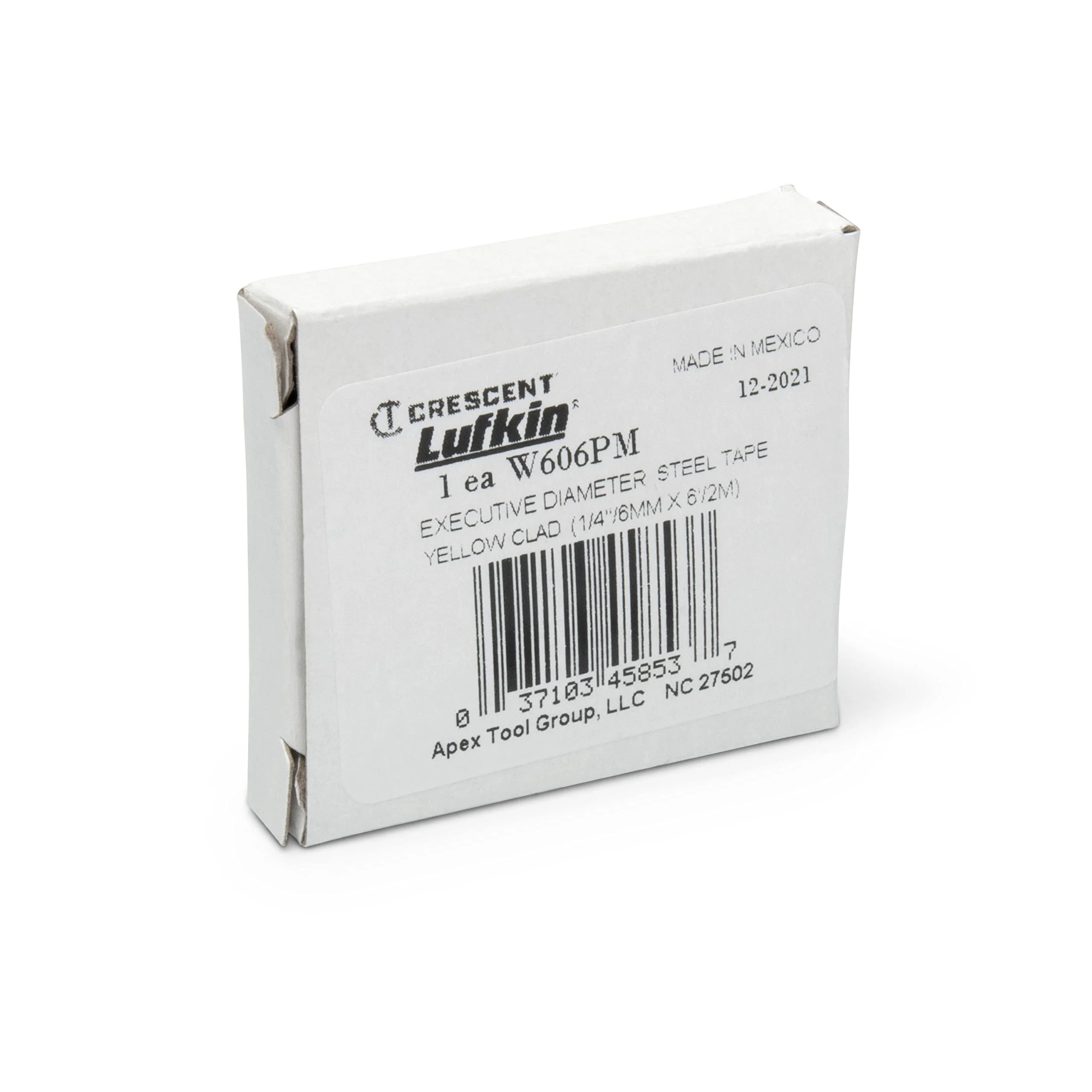 Crescent Lufkin 6mm x 2m Executive Diameter Yellow Clad A20 Blade Pocket Tape Measure - Image 5