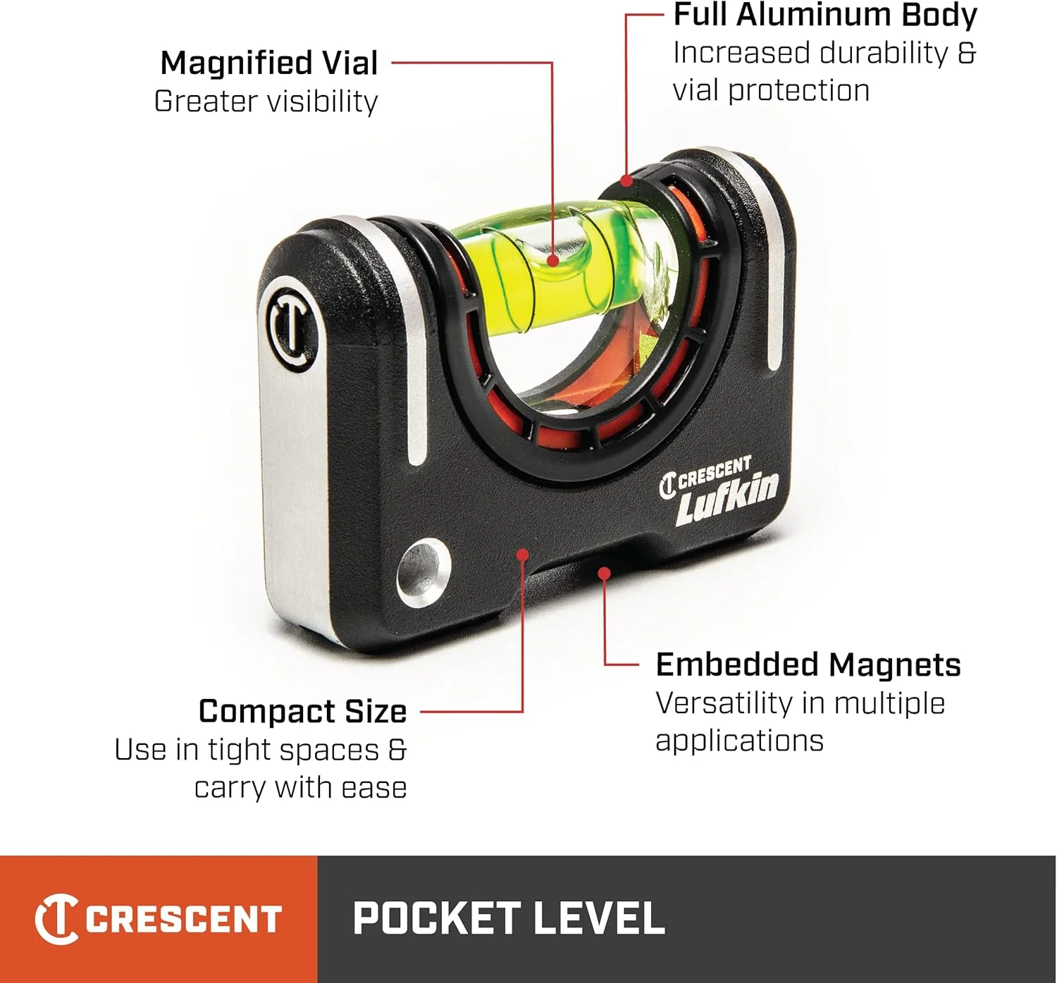 Crescent Lufkin Pocket Level - LPL1000-02 - Image 8