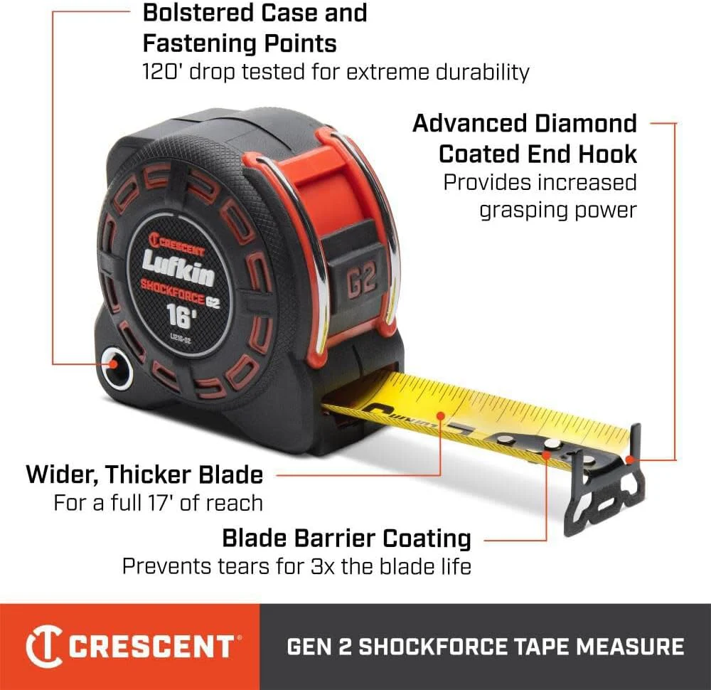 Crescent Lufkin SAE Tape Measurers L1216-02 - Image 7