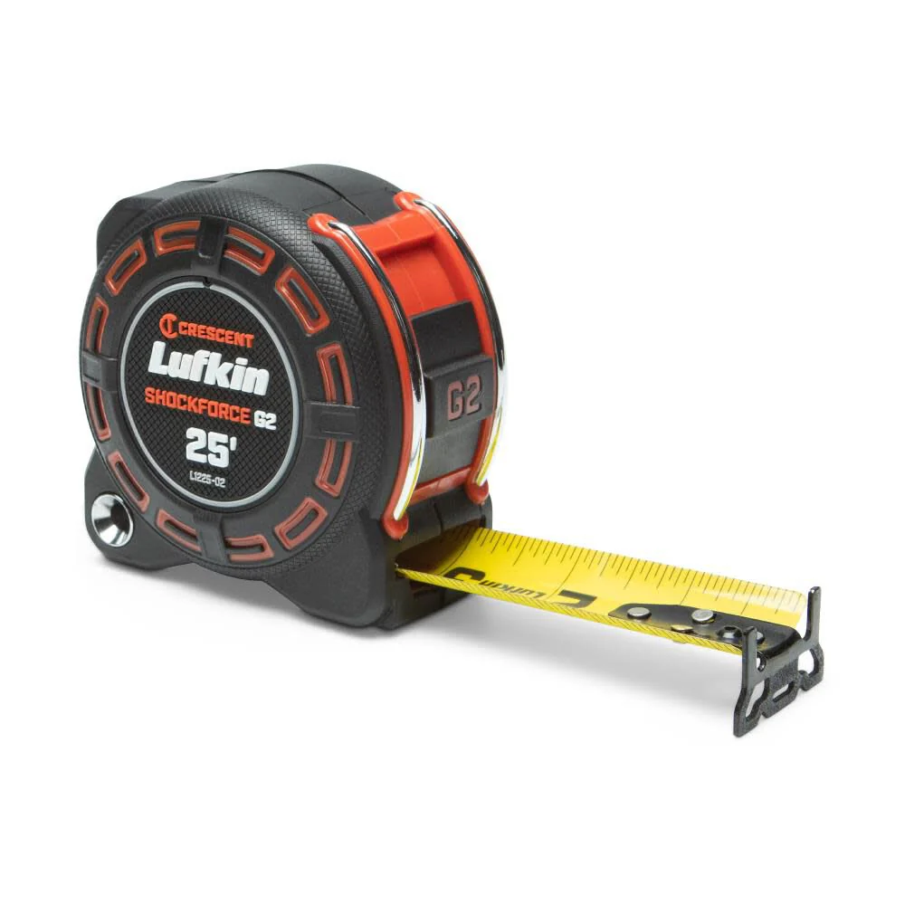 Crescent Lufkin Shockforce G2 Tape Measure 1 1/4in x 25' L1225-02 - Image 3