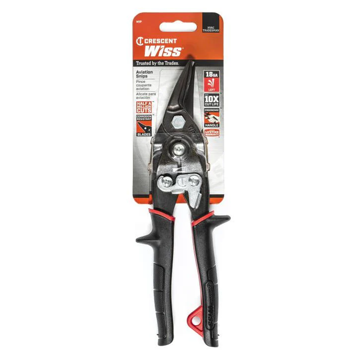 Crescent M1P Metal Cutting Snip, Straight, 9-3/4 in Overall Lg, 1-1/2 in Cutting Lg - Image 7