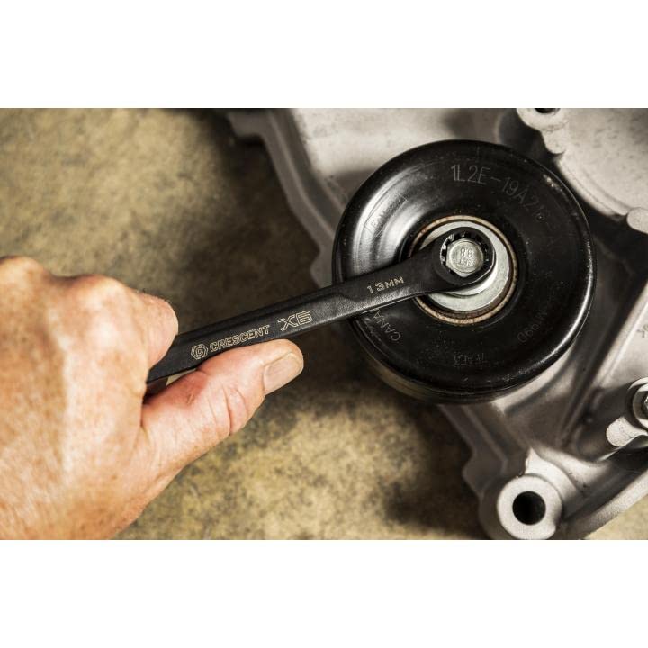 CRESCENT Open End Ratcheting Combination Wrench Set - Image 6