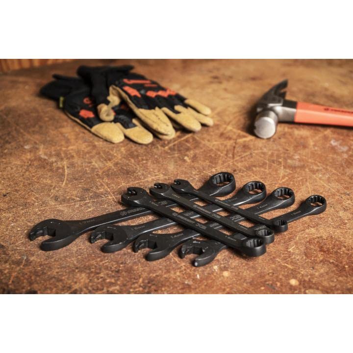 CRESCENT Open End Ratcheting Combination Wrench Set - Image 8