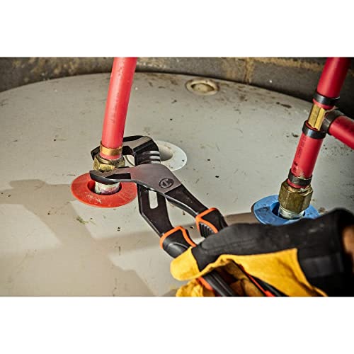Crescent 12" Z2 K9 V-Jaw Dual Material Tongue and Groove Pliers - Image 3