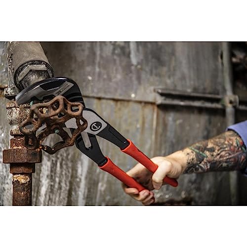 Crescent 16-1/2" Z2 K9 V-Jaw Dipped Handle Tongue and Groove Pliers - Image 4
