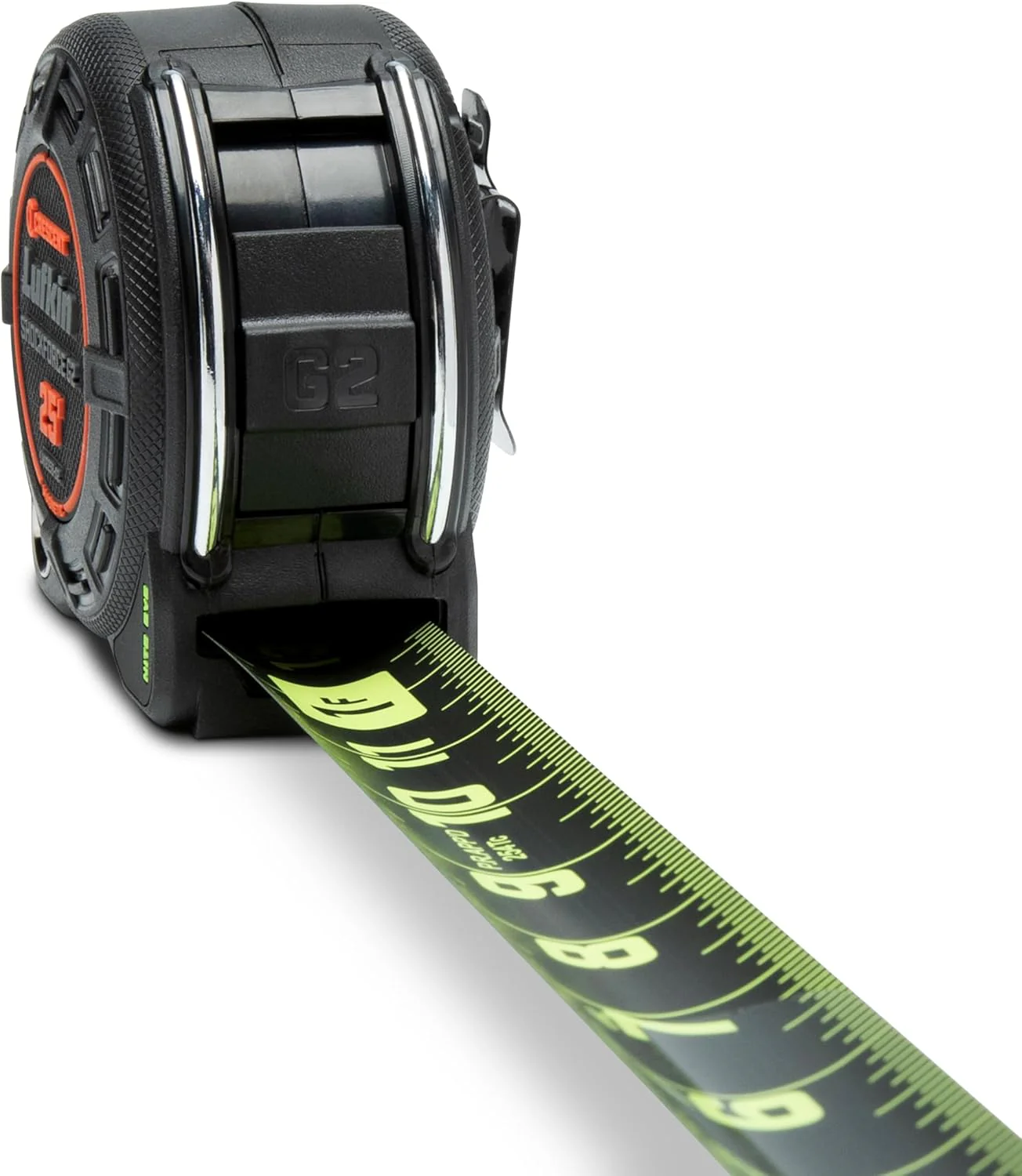 Lufkin (LM1225B-02) Shockforce G2 25-ft Nite Eye Magnetic Tape Measure - Image 4