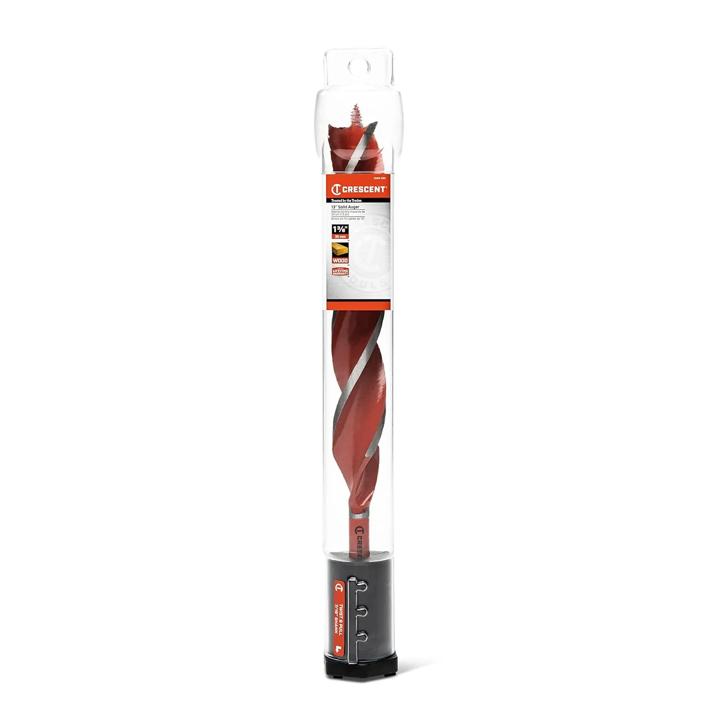 Crescent Solid Auger Drill Bit | 13" x 1-3/8" | CDAG-1351 - Image 6