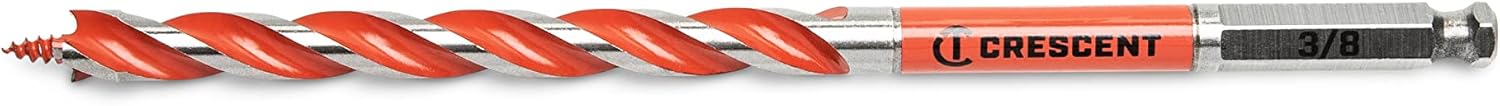 Crescent CDAG-7521 Solid Auger Drill Bit, 7.5" x 3/8" - Image 3