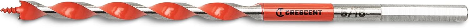 Crescent CDAG-7513 Solid Auger Drill Bit, 7.5" x 5/16" - Image 2