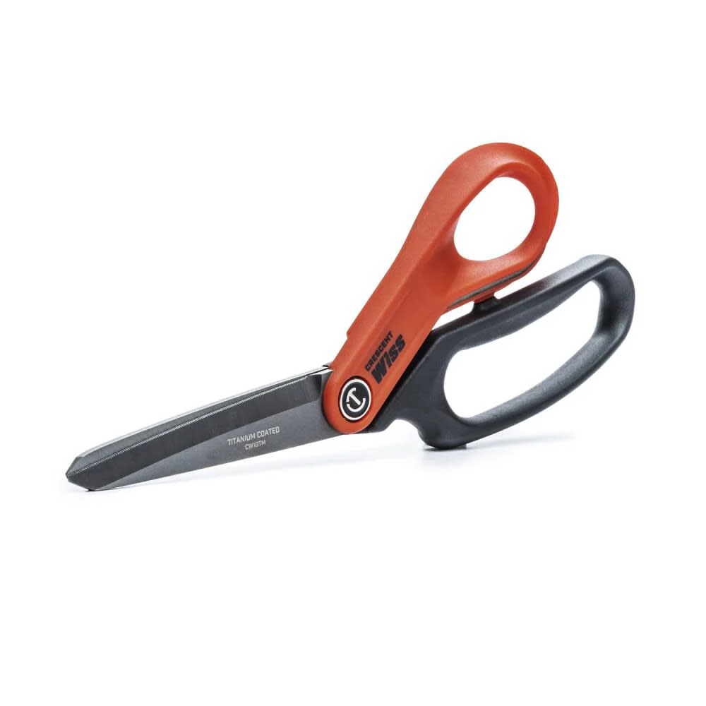 Crescent Wiss 10in Tradesman Shears Heavy Duty Titanium Coated - Image 3