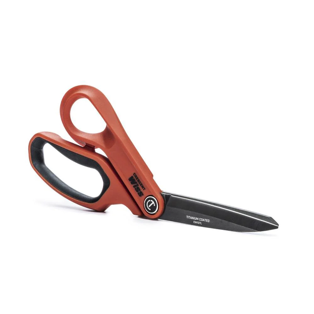 Crescent Wiss 10in Tradesman Shears Offset Left Hand Titanium Coated - Image 2
