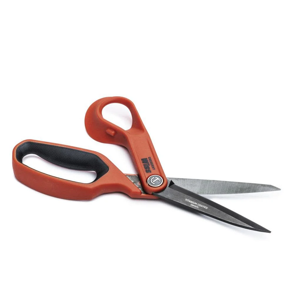 Crescent Wiss 10in Tradesman Shears Offset Left Hand Titanium Coated - Image 3