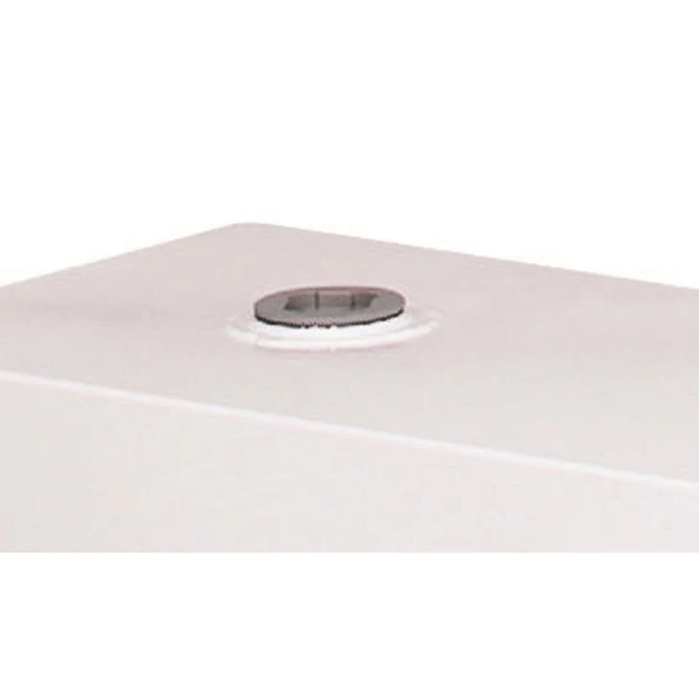 Cresent Jobox 50 Gallon White Square Steel Liquid Transfer Tank for Trucks - Image 3