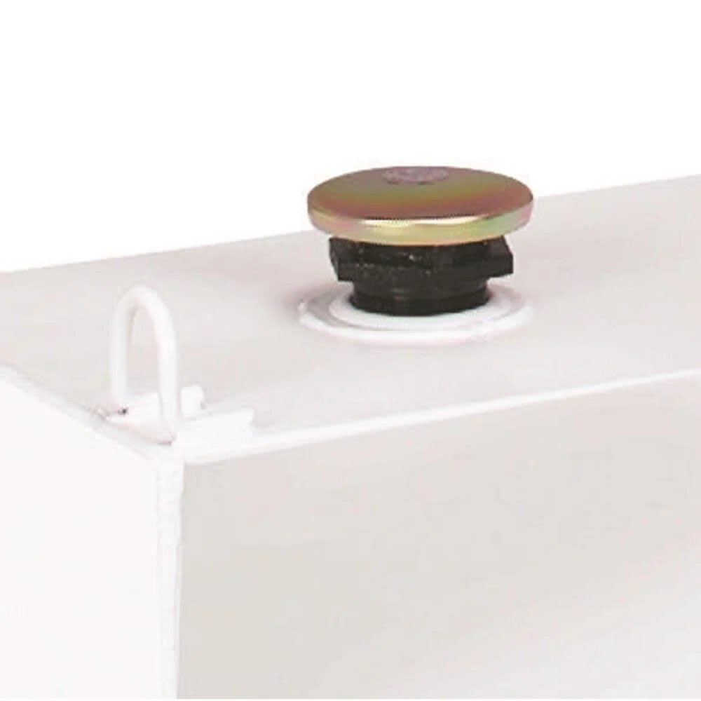 Cresent Jobox 50 Gallon White Square Steel Liquid Transfer Tank for Trucks - Image 4