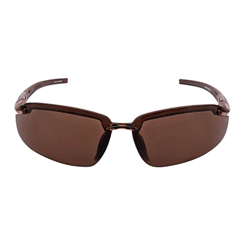 Radians ES5 Bifocal Safety Eyewear Crystal Brown Frame HD Brown Lens 1.5 Diopter - Image 2