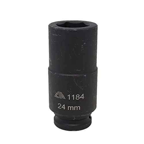 CTA Tools 1184 Crank Bolt Socket - 24mm, Compatible with GM (LS Engines) & Land Rover - Image 2