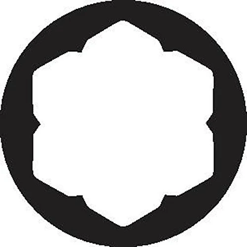 CTA Tools 4218 Mercedes Lug Nut Socket, 17mm Flower Design, Multi - Image 2