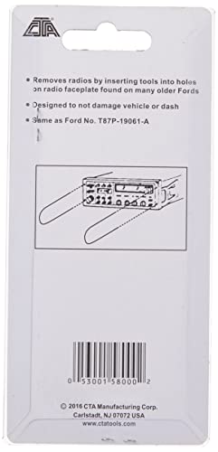 CTA Tools A580 Ford Radio Removal Tool - Image 5