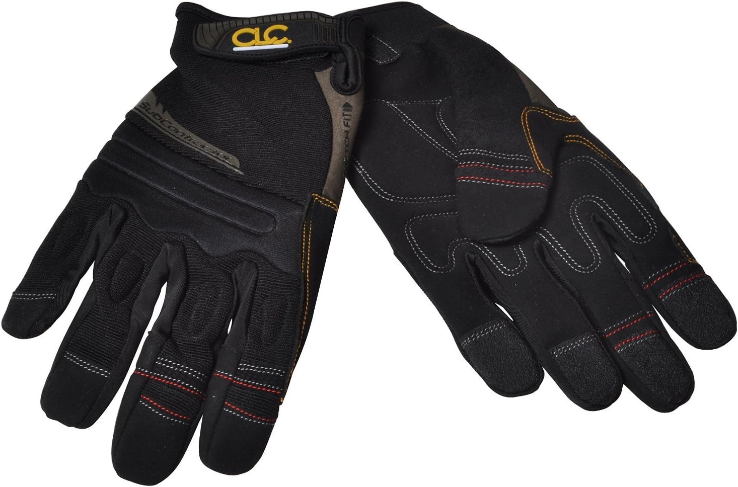 Custom Leathercraft 130XL Subcontractor Flex Grip Work Gloves, X-Large (Pack of 1) - Image 2