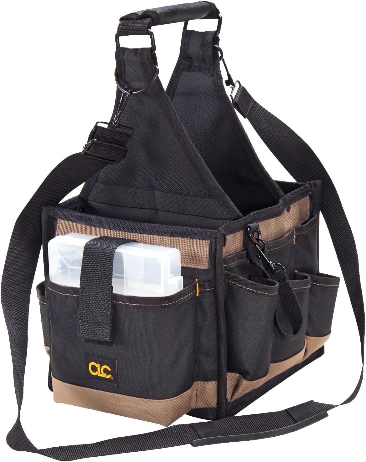 Custom Leathercraft 1526 25 Pocket Electrical and Maintenance Tool Carrier 8-Inch Toolbox - Image 5